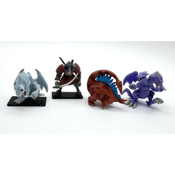Yu-Gi-Oh! Figures 2 Inch Mini Takahashi Vintage Lot Of 4 Yugioh King Rex Dragon - Picture 1 of 10